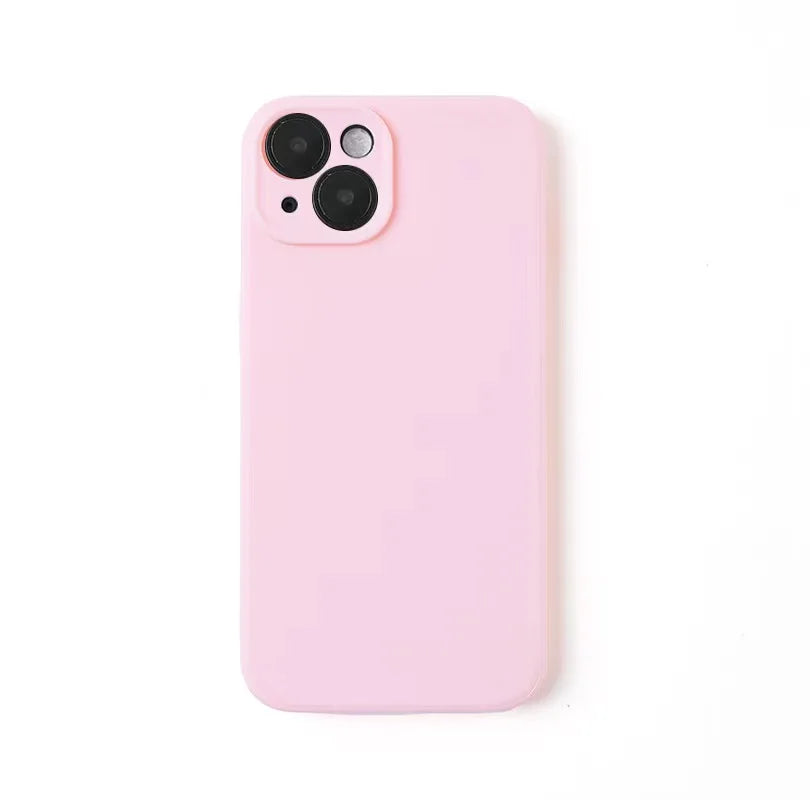 Coque silicone liquide - coloris pastel, toucher doux