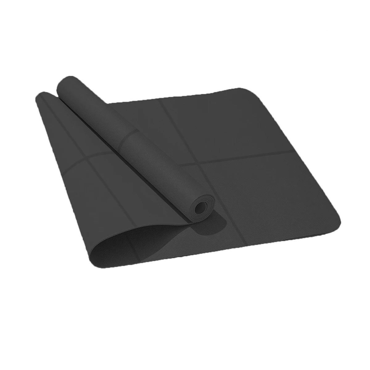 Tapis de yoga sportif en EVA - Confortable, 4mm d'épaisseur, pour yoga, pilates et gymnastique