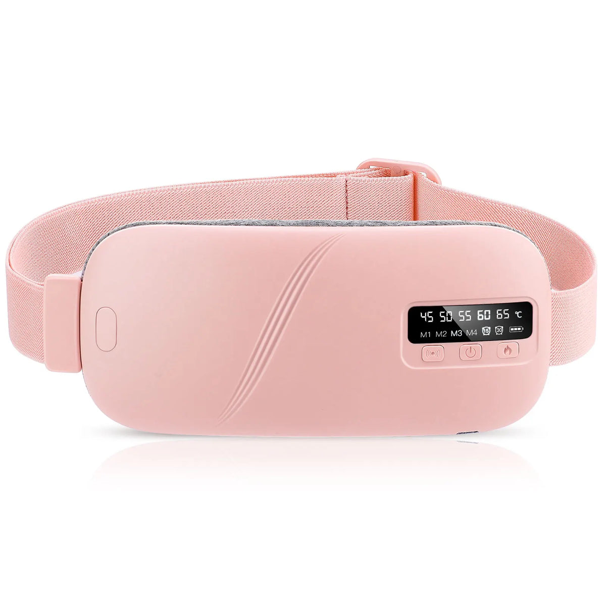 Ceinture chauffante menstruelle - 4 modes, vibration et chaleur, soulagement des règles douloureuses