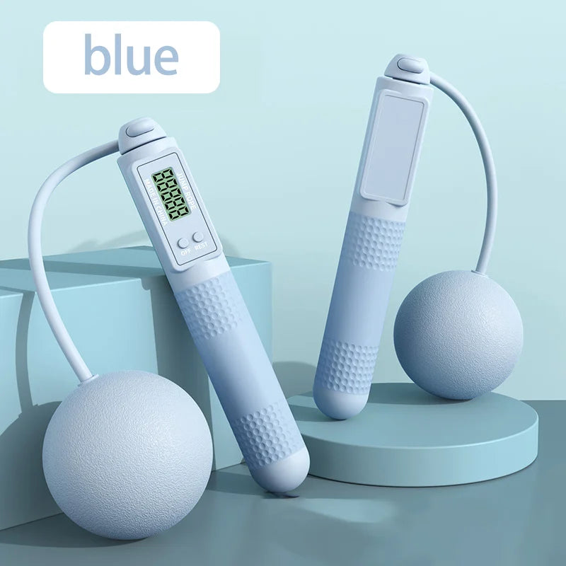 Corde à sauter avec compteur électronique - Fitness et cardio réglable