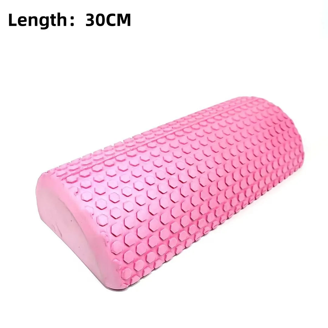 Rouleau de massage en mousse 30/33cm - Foam roller pour yoga, pilates et récupération musculaire