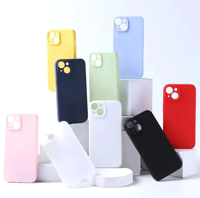 Coque silicone liquide - coloris pastel, toucher doux