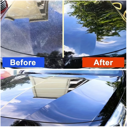 Spray Revêtement Céramique 3-en-1 pour Voiture - Protection Hydrophobe Longue Durée