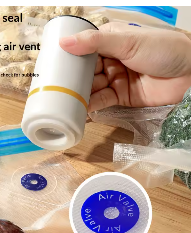Pompe à Vide Portable USB - Scelleuse Sous Vide pour Aliments